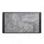 Coffee Table Metal Frame With Open Shelf Concrete Gray And Black.