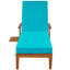 Chaise de patio avec coussins