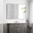 Led Bathroom Vanity Mirror With Back Light,multifunction,gun Ash-358800226
