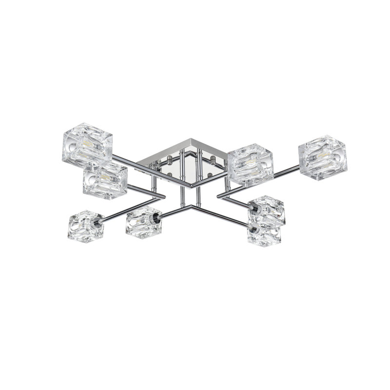 Plafonnier Elick, Chrome
