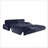 King Size Pull Out Sofa Bed, 3-In-1 Convertible Sleeper, Multi-Functional Corduroy Seating And Sleeping Solution