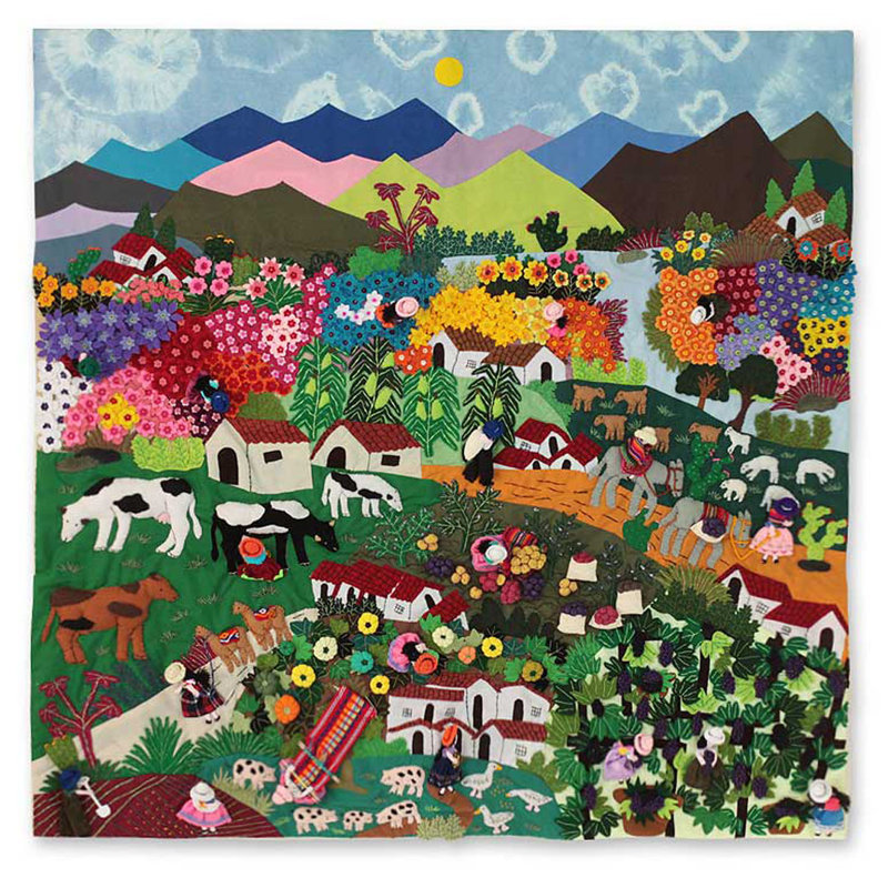 Tre Hand Woven Cotton Tapestry