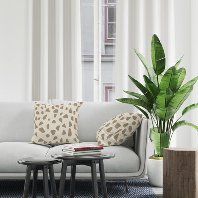Jeté carré en polyester intérieur / extérieur
