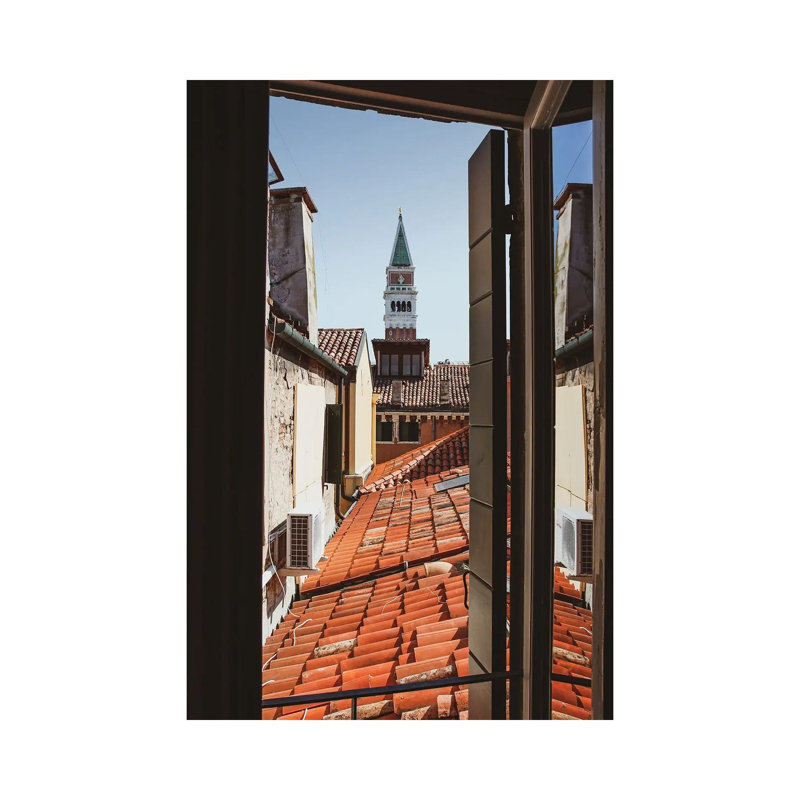 From My Window In Venice by Alexandre Venancio - Wrapped Canvas Print, 20.32 cm H x 30.48 cm W