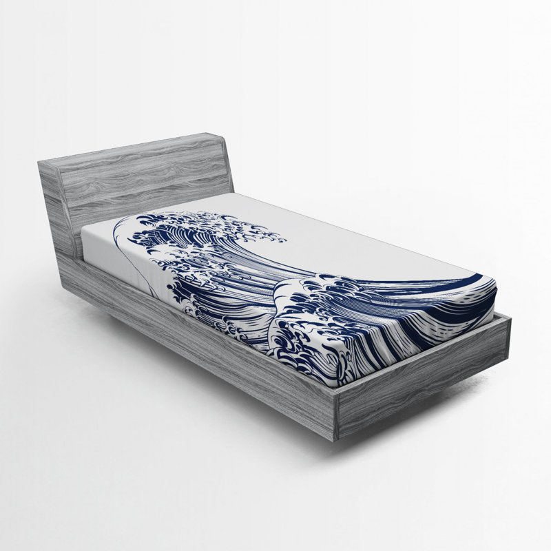 Japanese Microfiber Fitted Sheet, Twin Fitted Sheet