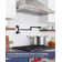 ARCORA Single Hole Two Attachment Brass Wall Mounted Pot Filler Kitchen Faucet with Double-Handle