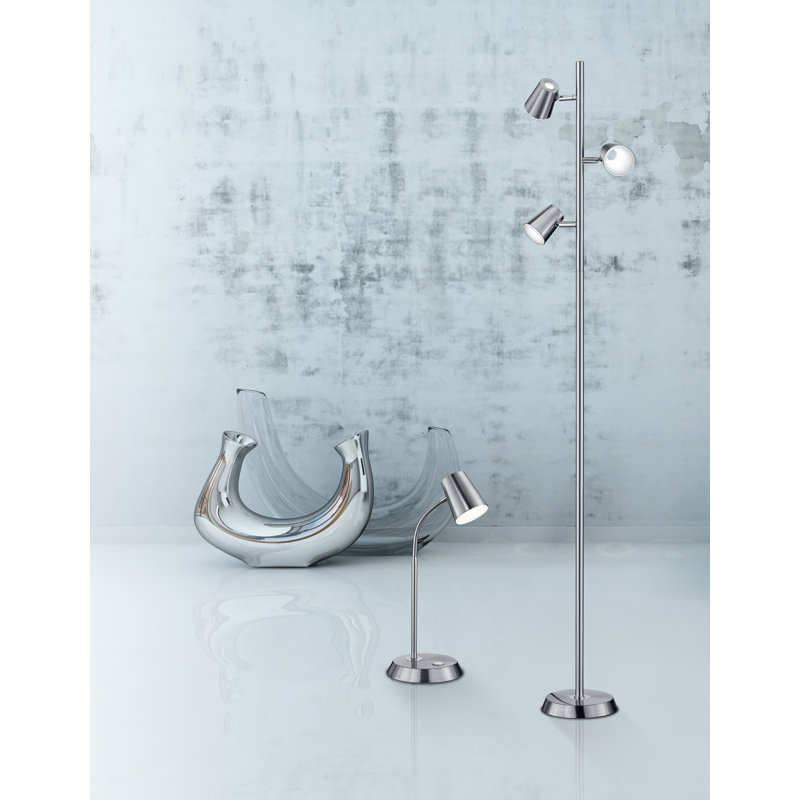 Nbad 38 cm Desk Lamp, Nickel Matt