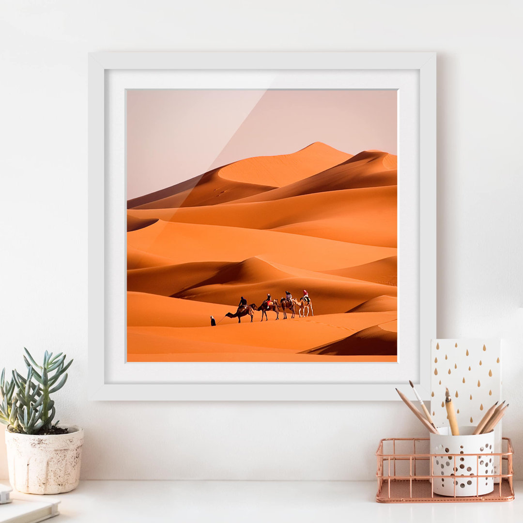 Gerahmtes Poster Namib Desert