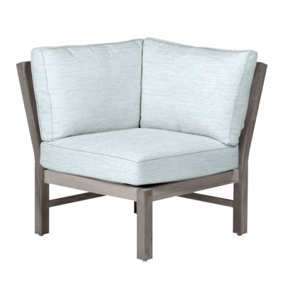 Club Teak Sectional Corner Chair