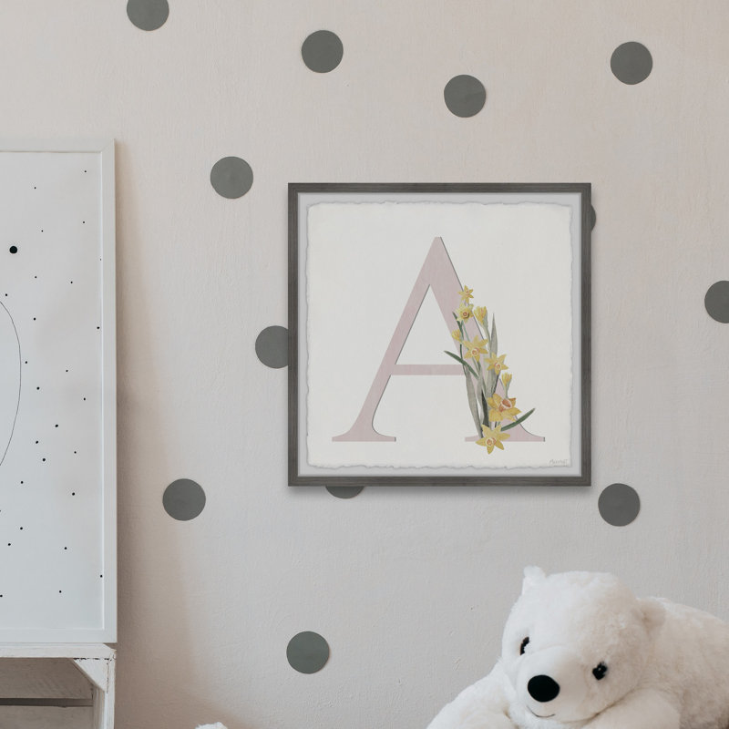 «Bingen A Is for Ant», reproduction encadrée, H 18 po x l 18 po x 1,5 po