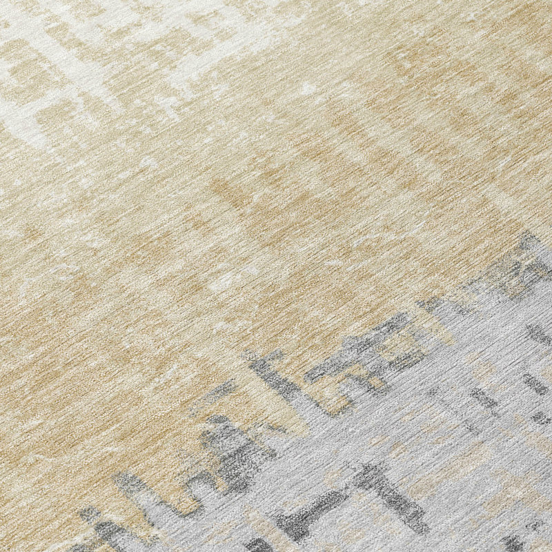Machine Washable Indoor/Outdoor Chantille ACN2752 Striped Rug, Basil, 2'3" x 7'6" Runner