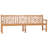 Solid Wood Teak Outdoor Bench