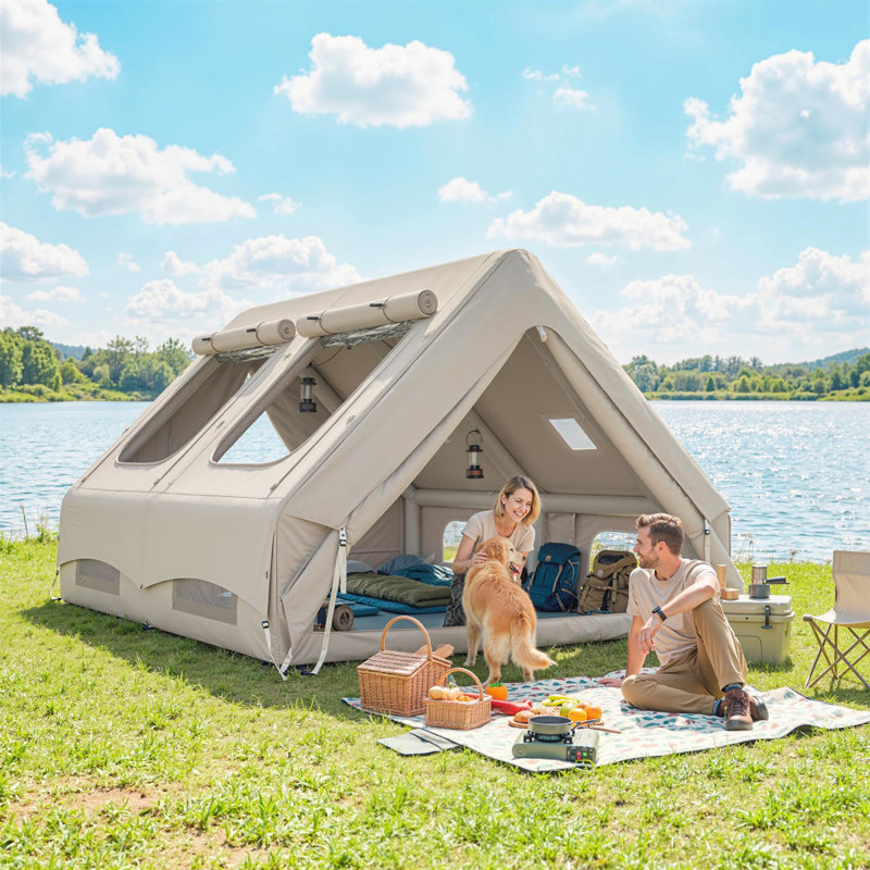 10 Person Tent, Khaki