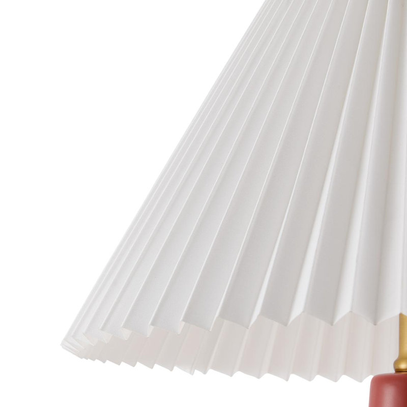 Lampe de table Celes, Blanc, Rouge