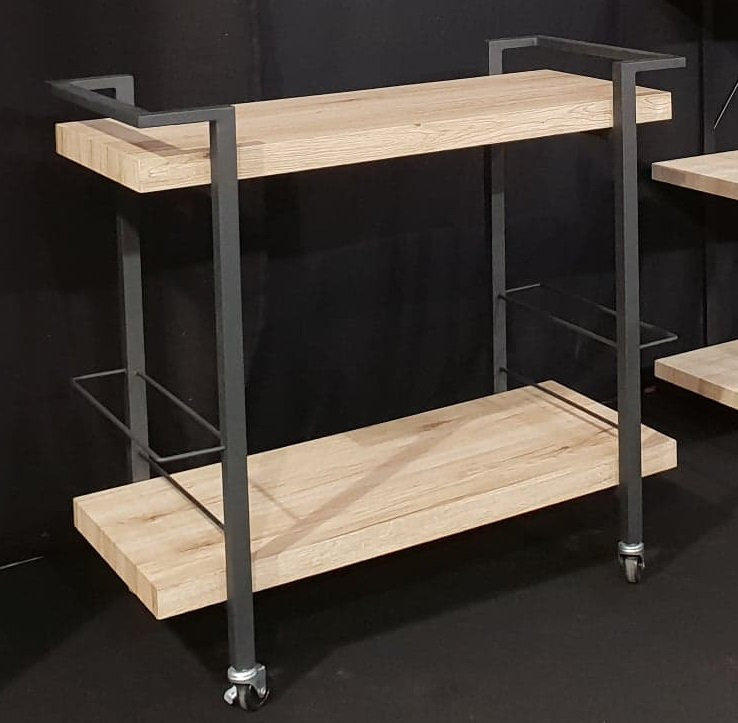 Saez Metal Bar Cart