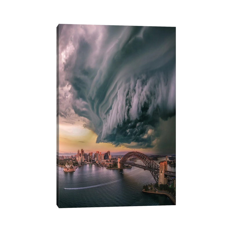 Sydney Wedge by Brent Shavnore - Wrapped Canvas Gallery-Wrapped Canvas Giclée, 66.04 cm H x 45.72 cm W x 1.91 cm D
