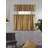 Decorative Kitchen Curtain And Valance,Caffe Curtains And Valance Set, Kitchen Curtains-70499632-70499624