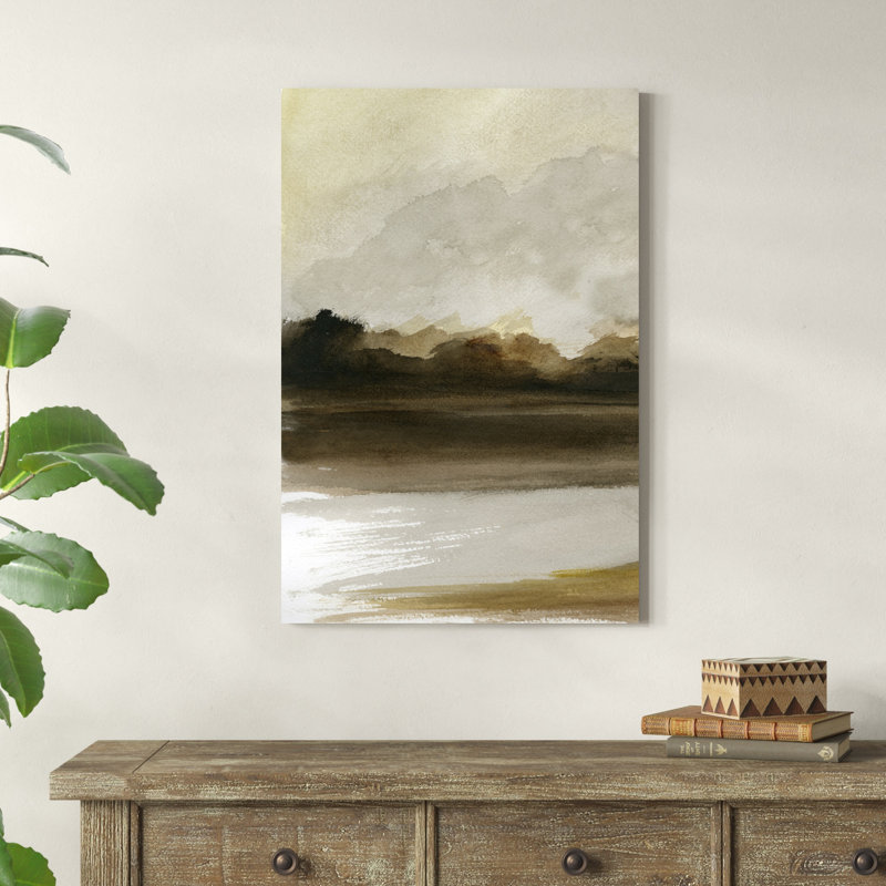«Transitioning Landscape I», peinture sur toile, H 36 po x l 24 po