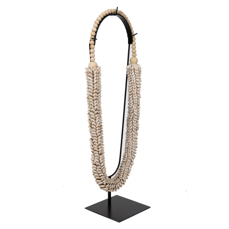 Cowry Shell Rope Decorative Sculpture