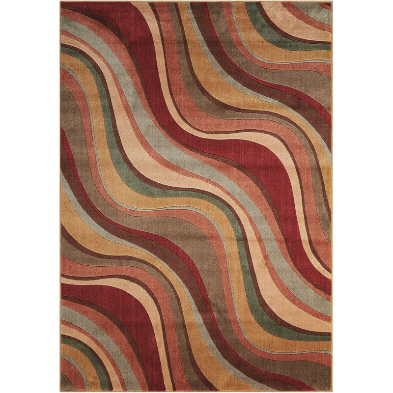 Sneha Abstract Indoor Rug, Rectangle 5'6" x 7'5"