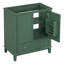 Meuble-lavabo 30 po sans lavabo, base seulement, armoire de salle de bain multifonctionnelle avec portes et tiroir, structure solide et panneau en bois aggloméré-1788850124