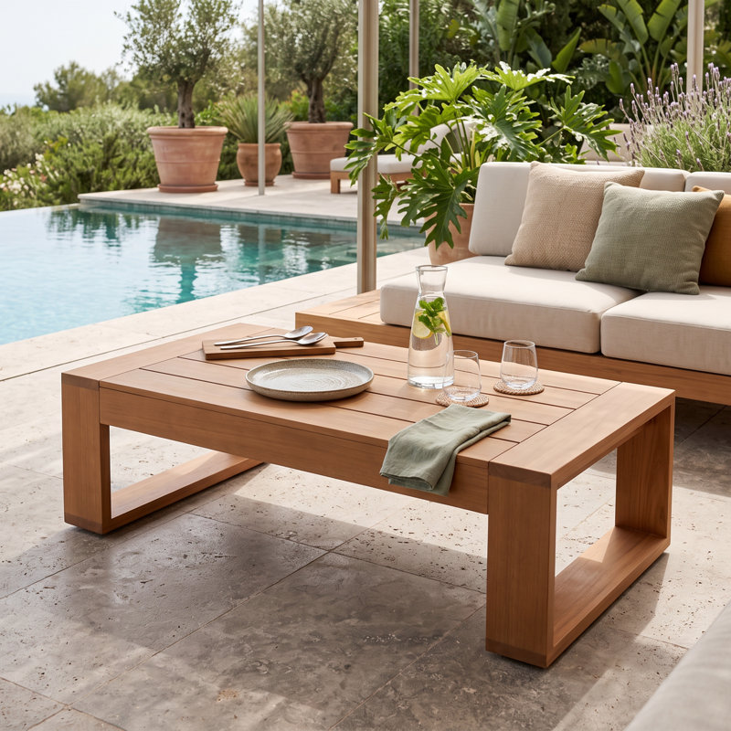 Outdoor Solid Wood Table