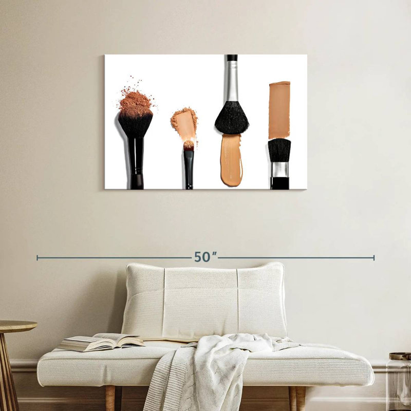 Shuttleworth Foundation Makeup Brushes, 24" H x 36" W