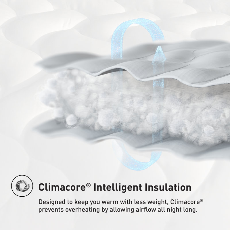 Bedgear Performance Comforter - Medium Weight - Climacore Intelligent Insulation - Breathable, California King
