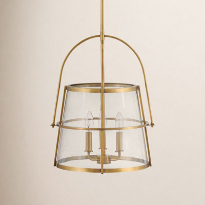 Eralia 3 Light Glass Dimmable Pendant