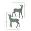 Cerf en résine 10 à 10 po