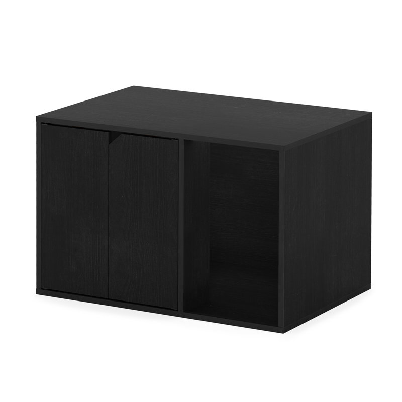 Jayleen Litter Box Enclosure, Black