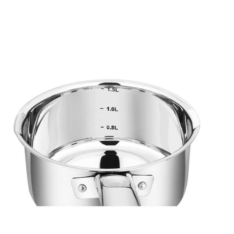 Stainless Steel Saucepan, 1.5 L