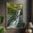 Kent Falls Framed Print - Solid Wood-359822026