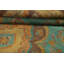 Tapis floral motif persan Tabriz noué à la main 8 x 11