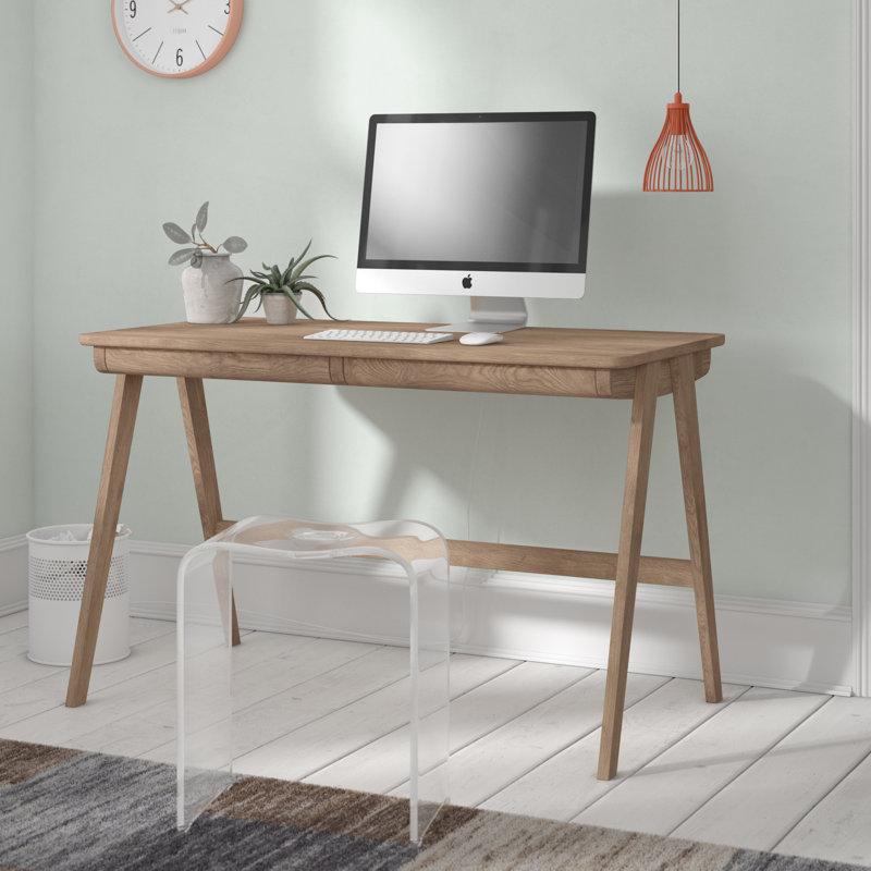 Solarte Solid Wood Writing Desk