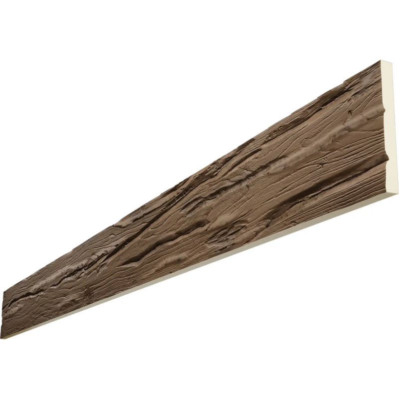 Planche en faux bois Riverwood Endurathane, Blé doré, H 4 po x l 96 po x P 1 po