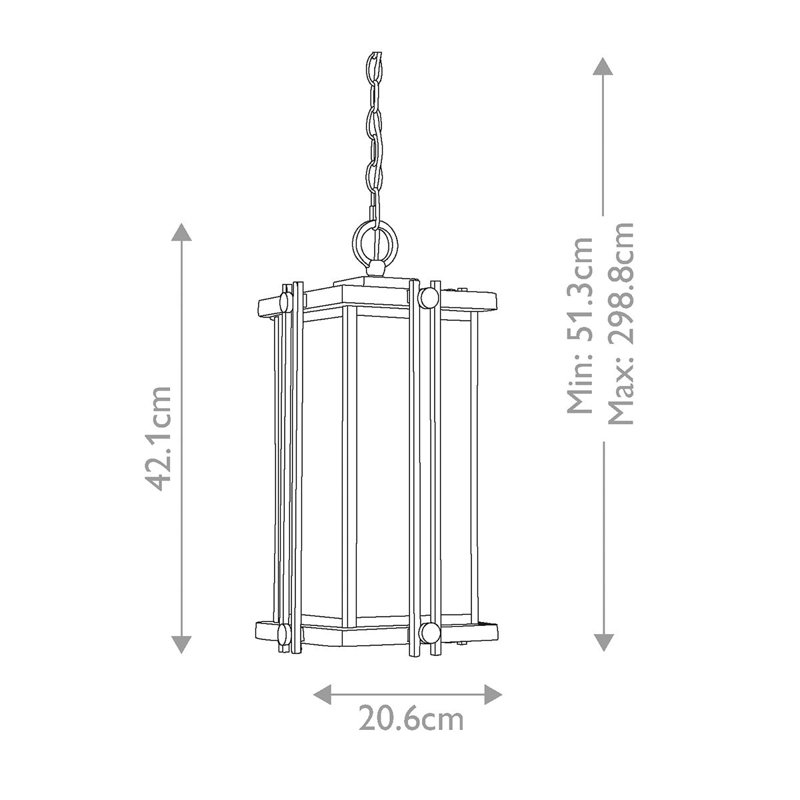 Winward Outdoor Hanging Lantern