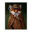 Détectif renard avec toile tendue, design par Lucia Heffernan-752337352