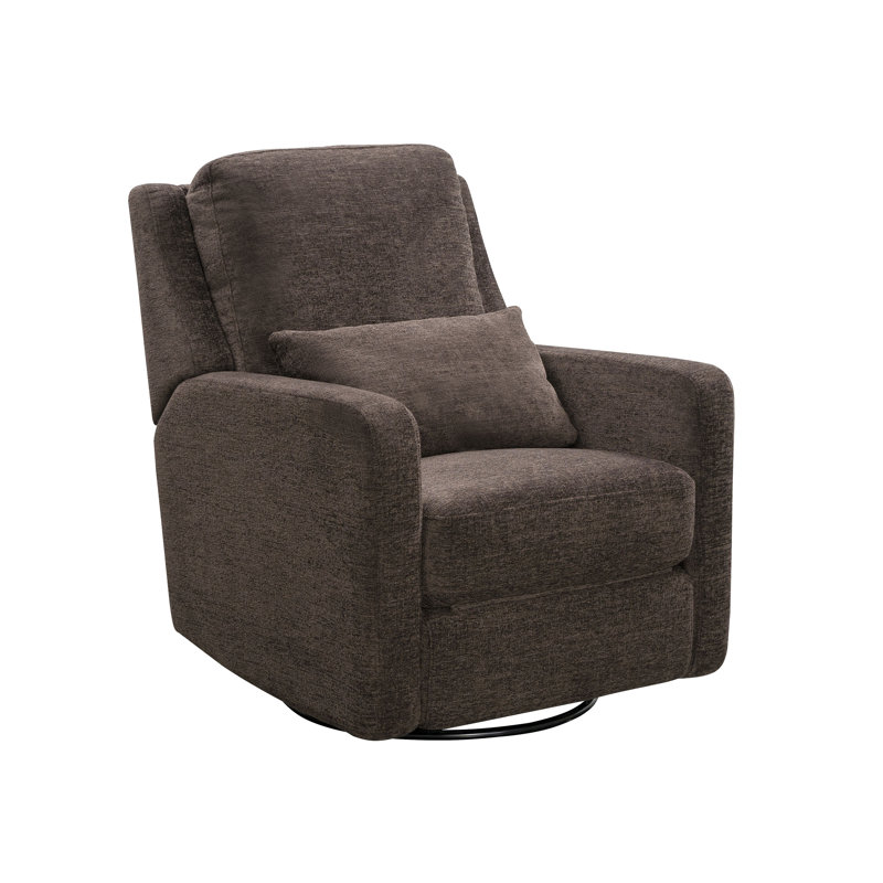 Fauteuil inclinable et pivotant manuel 31,5 po, Brun