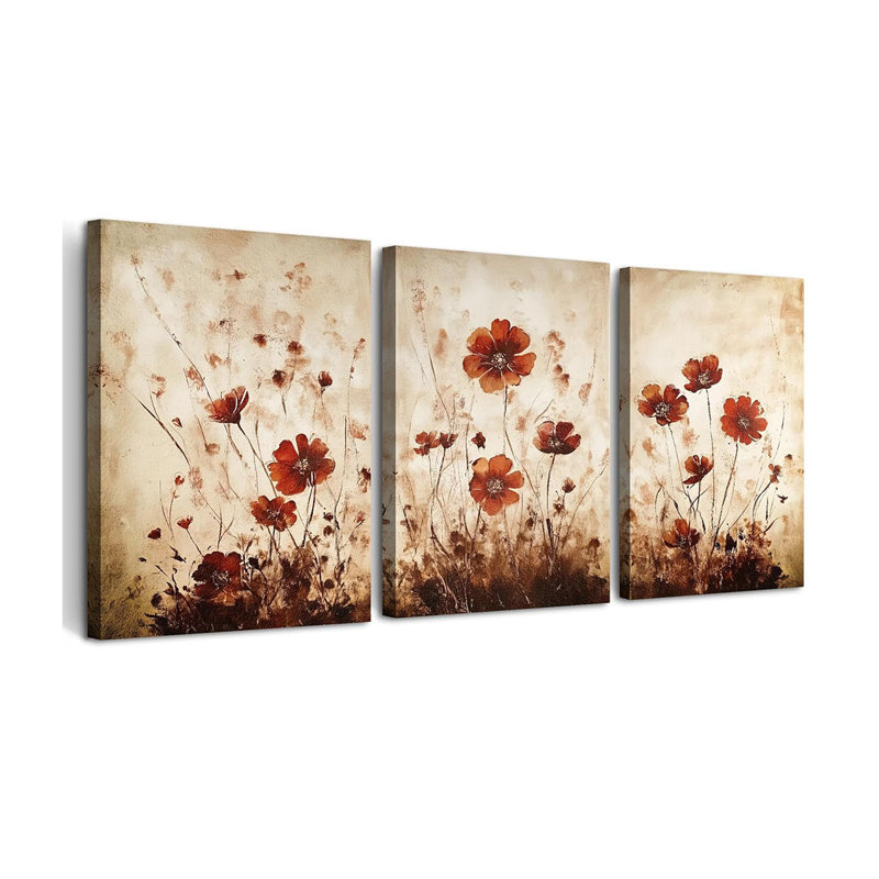 3 Piece Wrapped Canvas Print