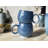 Reactive Glaze Blue Spots Studio Coffee Mug Set of 4 Sabeeh Mug