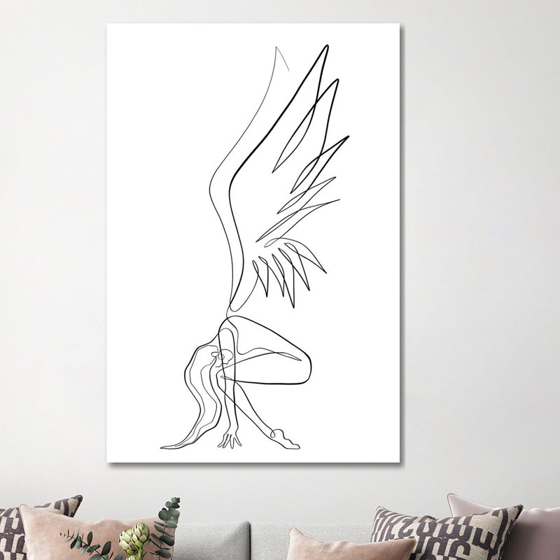 Ethereal by Dane Khy - Print on Canvas, Wrapped Canvas, 20.32 cm H x 30.48 cm W