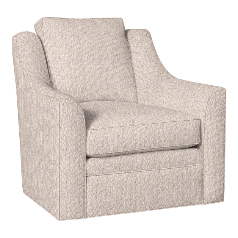 Fauteuil pivotant American Bungalow Nicholas, Perigold améliorer le stuc