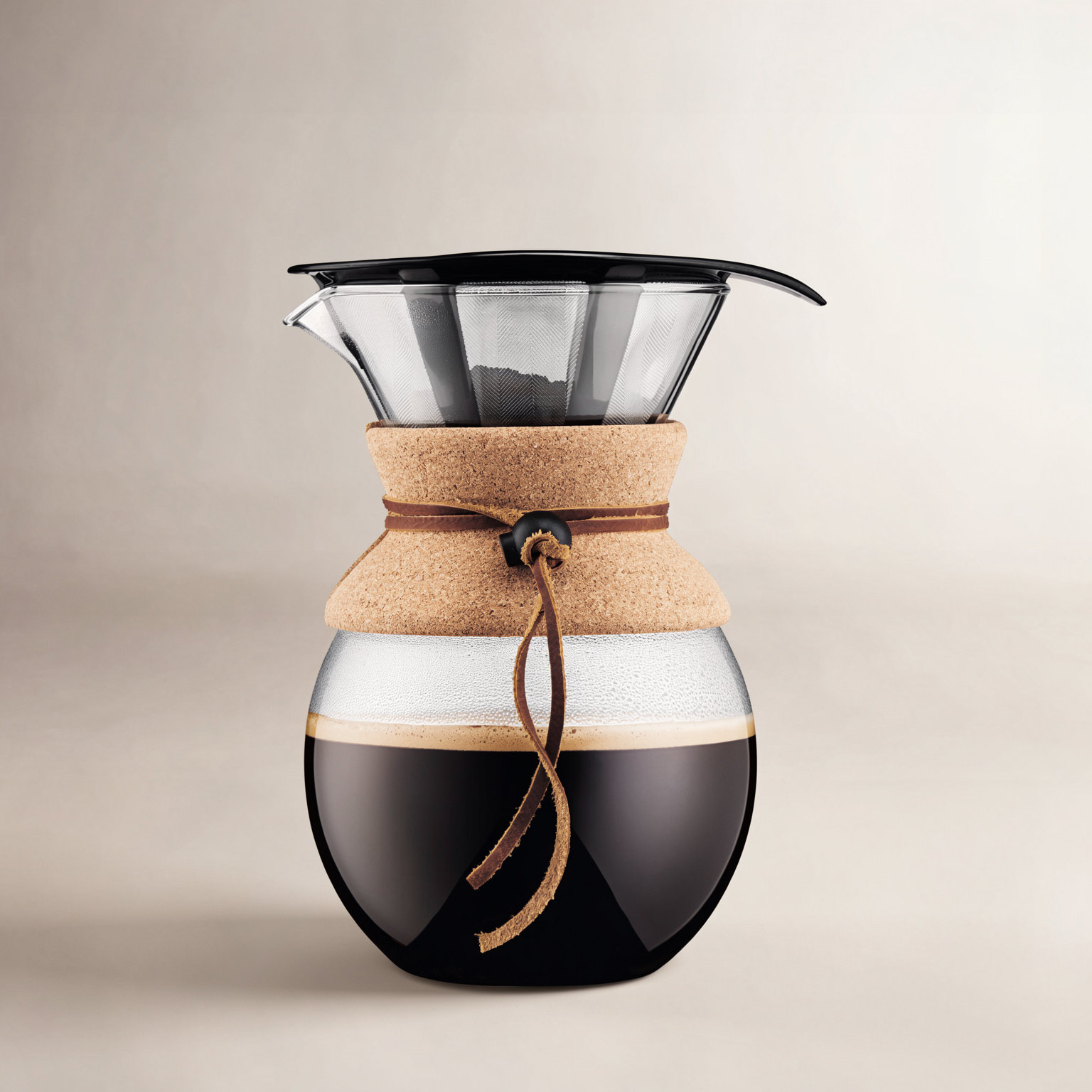 Bodum Pour Over Coffee Maker, Brown, 8 Cup