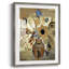 Motif floral rétro CCGVVII - impression encadrée-1043132349