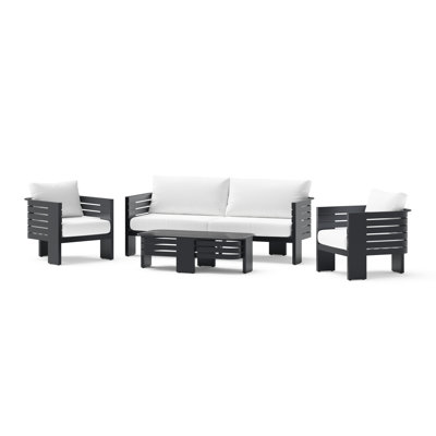 4Pc Deep Seating Furniture Set