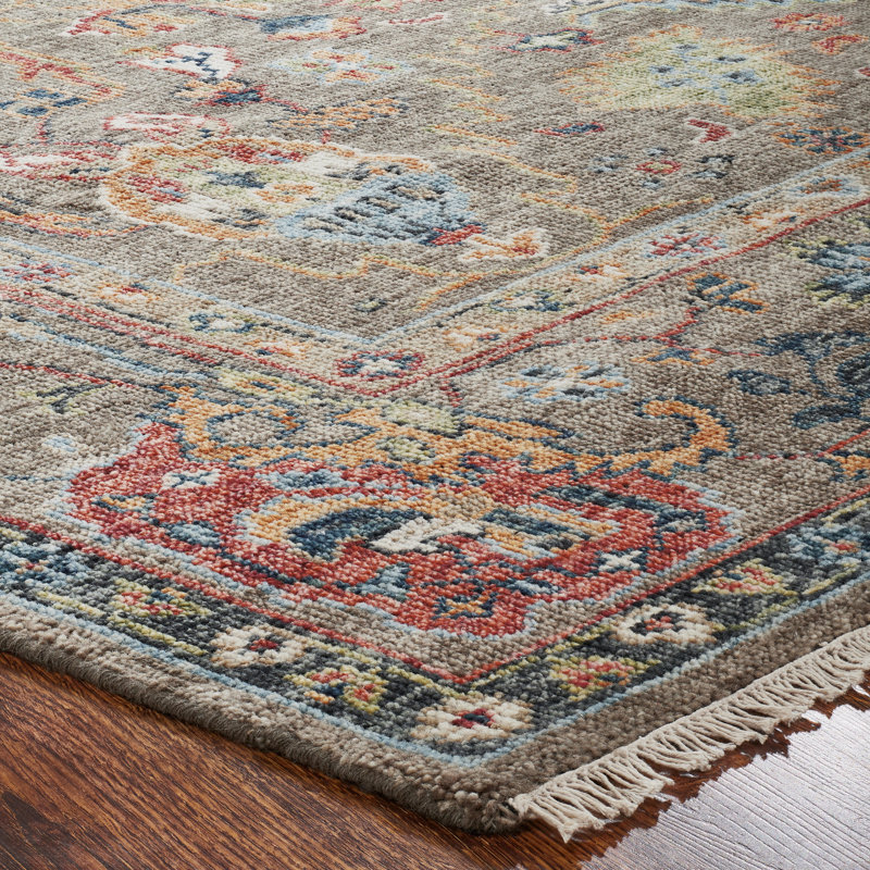Wool Area Rug, Rectangle 10' x 14'