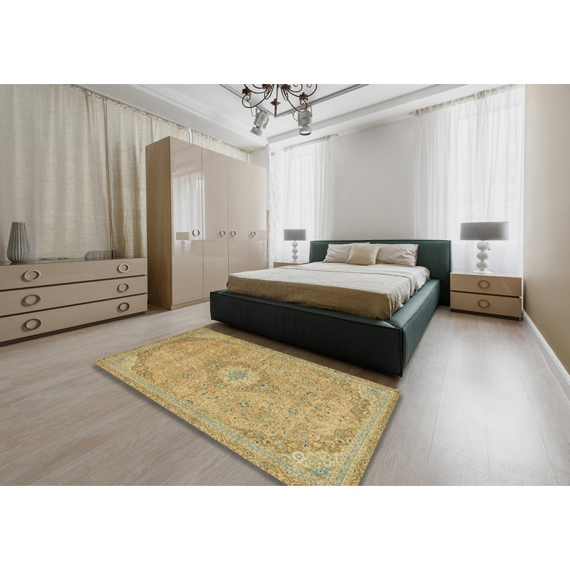Abstract Indoor Rug, Square 7'