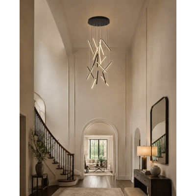 Lustre moderne à DEL 18 lumières Modern
