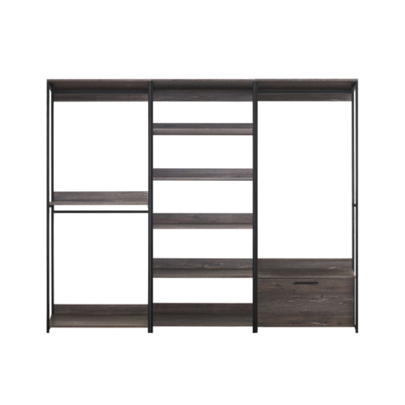 Monica Wood Walk-in Closet System